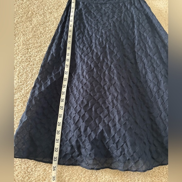 J. Crew Navy Strapless Dress Petite 6 - Picture 8 of 8